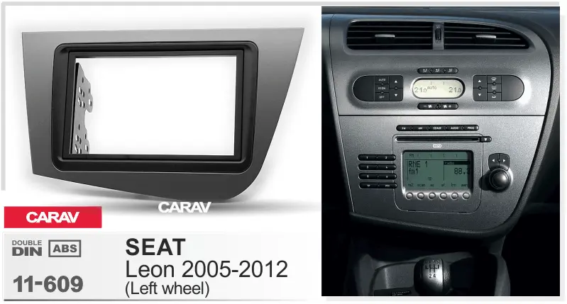 CARAV 11-609 - SEAT Leon 2005-2012