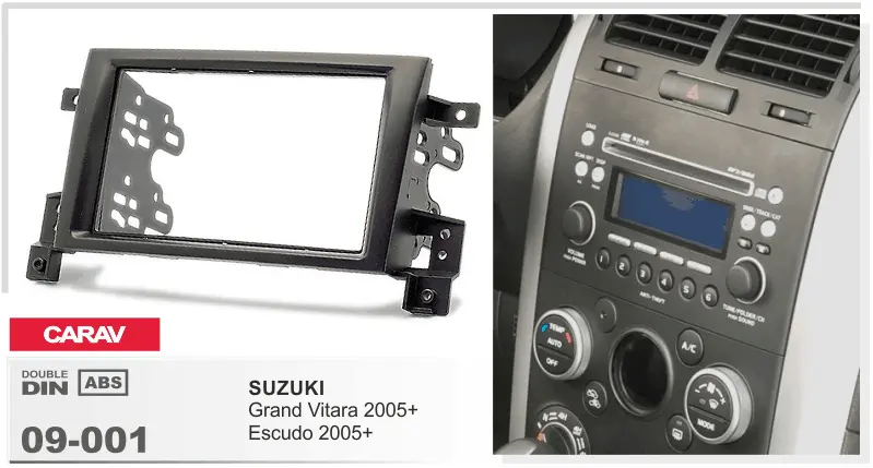 CARAV 09-001 - SUZUKI Grand Vitara, Escudo 2005-2012 2-DIN