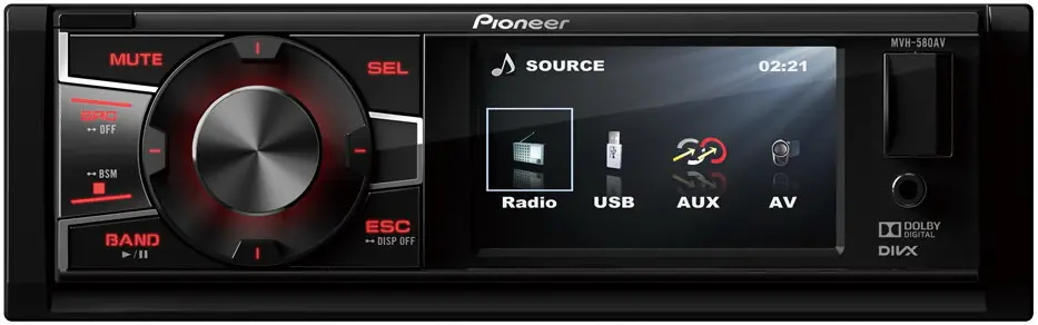 Pioneer MVH-580AV