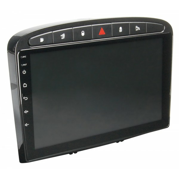 CARAV 22-352 - PEUGEOT (308) 2007-2013, (408) 2011+ (глянц черный) (9")