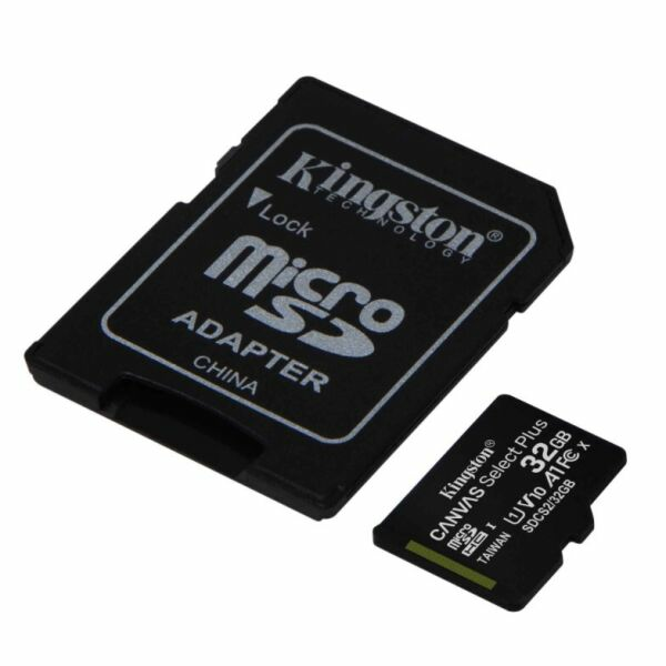 Карта памяти Kingston Canvas Select Plus microSDHC (SDCS2/32GB)