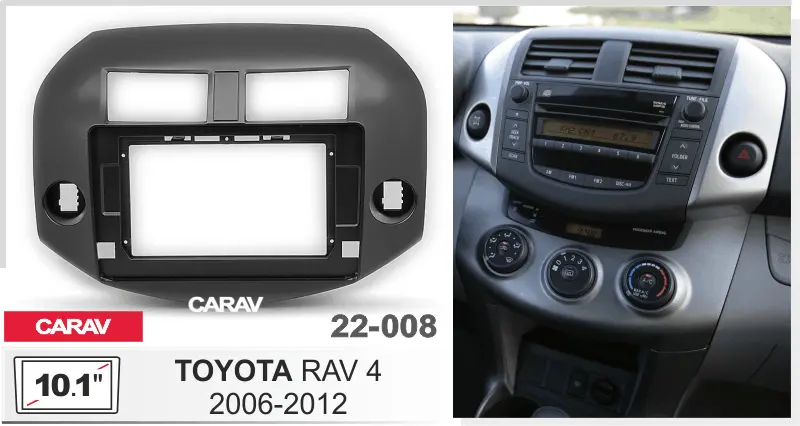 CARAV 22-008 - TOYOTA RAV 4 (2006-2012) 10.1