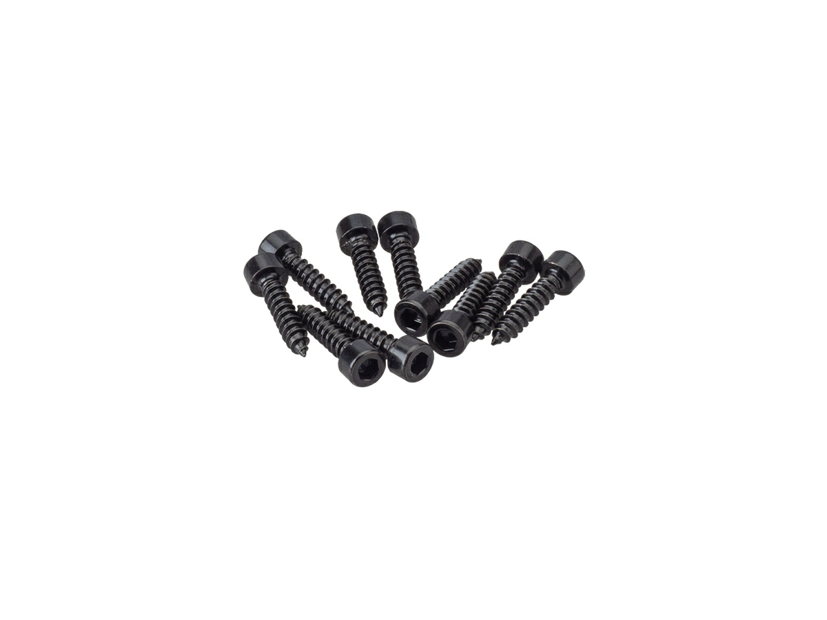 Aura WGS-316B - Саморез с шестигранной головкой, диаметр 3 мм, длина 16 мм., черный