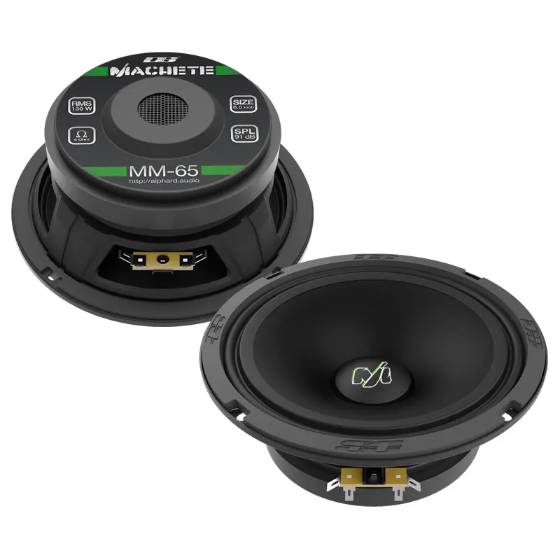 Акустика Среднечастотная АС Deaf Bonce Machete MM-65. 16.5 см (6.5 дюйм.), Мощность динамиков 130 Вт (номинальная), 260 Вт (максимальная).