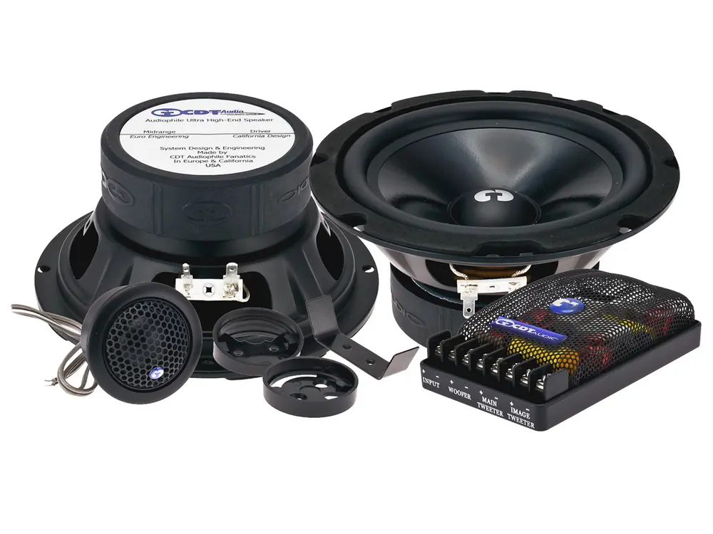 Акустика компонентная CDT Audio CL 62. 16.5 см (6.5 дюйм.), Мощность динамиков 190 Вт (номинальная).