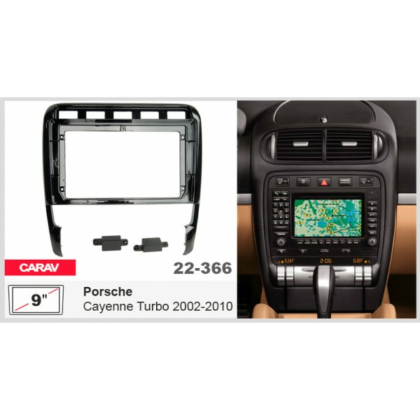 CARAV 22-366 - PORSCHE Cayenne (955/957) 2002-10 (9")