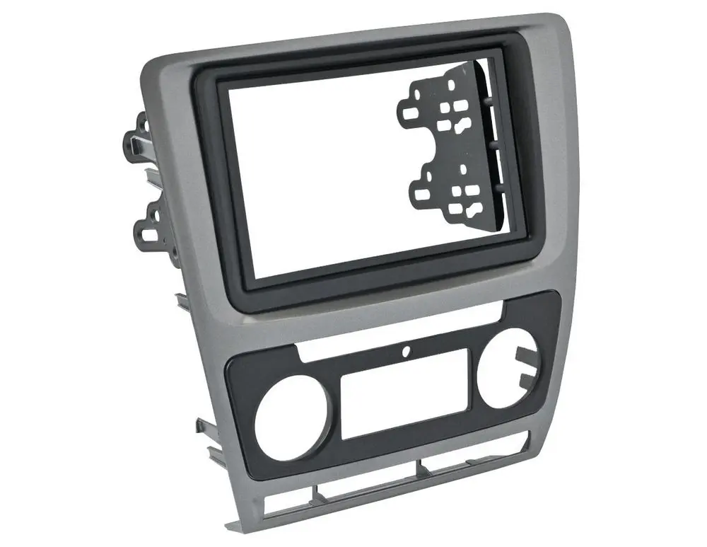 Incar RSC-N06 - Переходная рамка Octavia (A5) 04-13 (Auto AC) 2din SILVER
