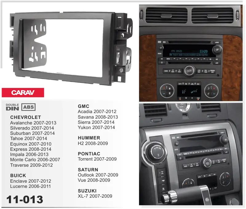 CARAV 11-013 - CHEVROLET Tahoe, Suburban, Yukon 2007+