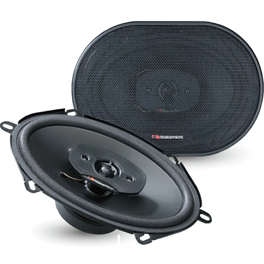 Акустика коаксиальная Nakamichi NSE-5717. овальный 13x18 см (5x7 дюйм.), Мощность динамиков 18 Вт (номинальная), 180 Вт (максимальная).