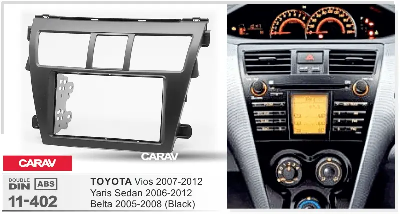 CARAV 11-402 - TOYOTA Yaris Sedan 2006-2012
