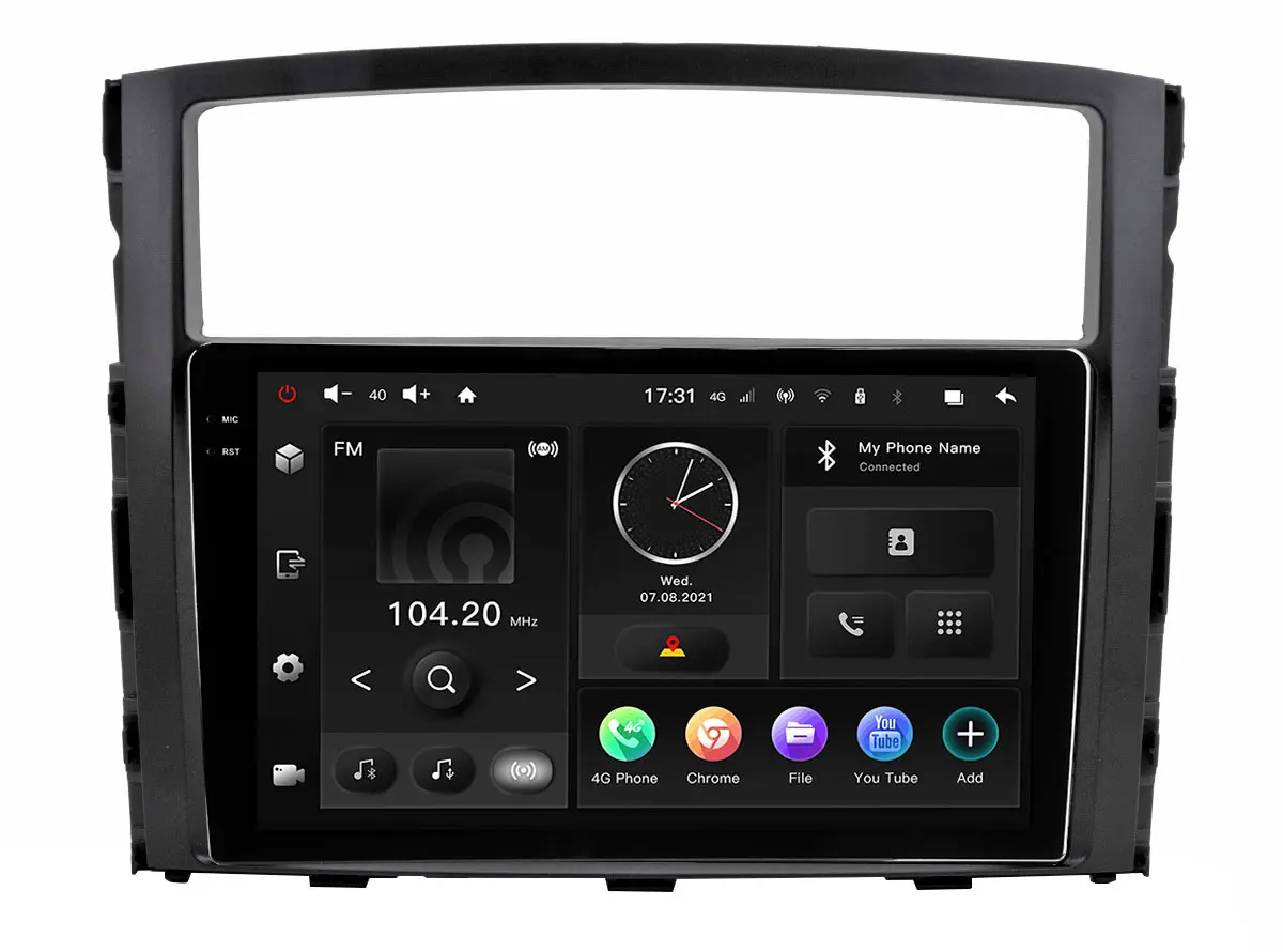 Incar TMX2-6104-6 - штатная магнитола Mitsubishi Pajero-4