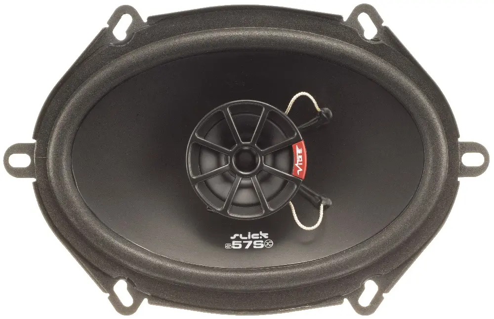Акустика коаксиальная VIBE SLICK57-V7. овальный 13x18 см (5x7 дюйм.), Мощность динамиков 80 Вт (номинальная), 250 Вт (максимальная).