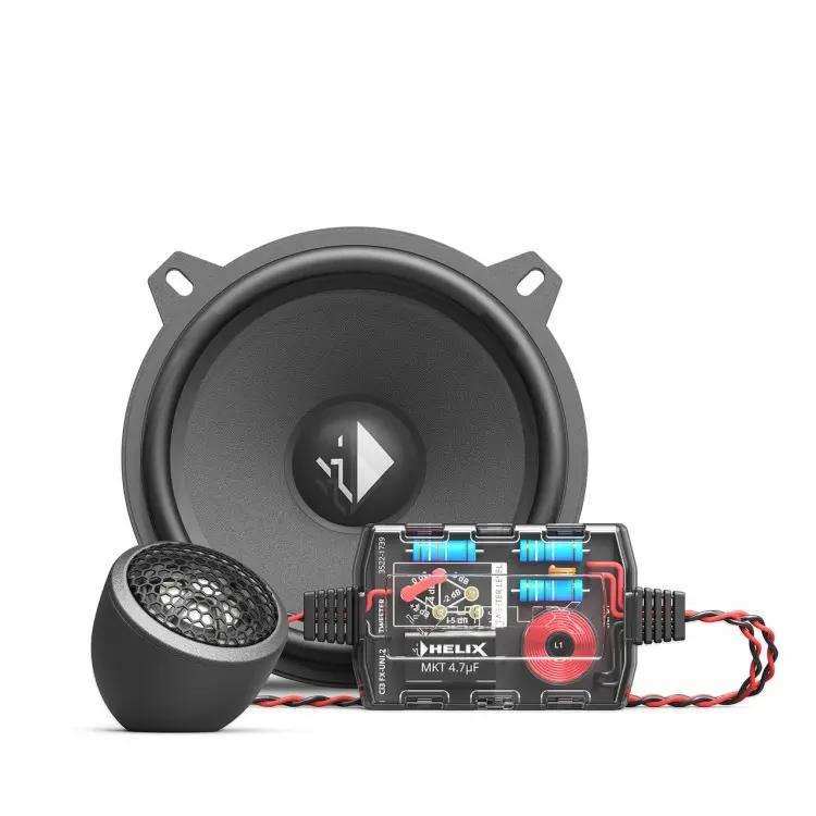 Акустика компонентная Helix Ci3 K130.2-S3. 13 см (5 дюйм.), Мощность динамиков 90 Вт (номинальная), 135 Вт (максимальная).