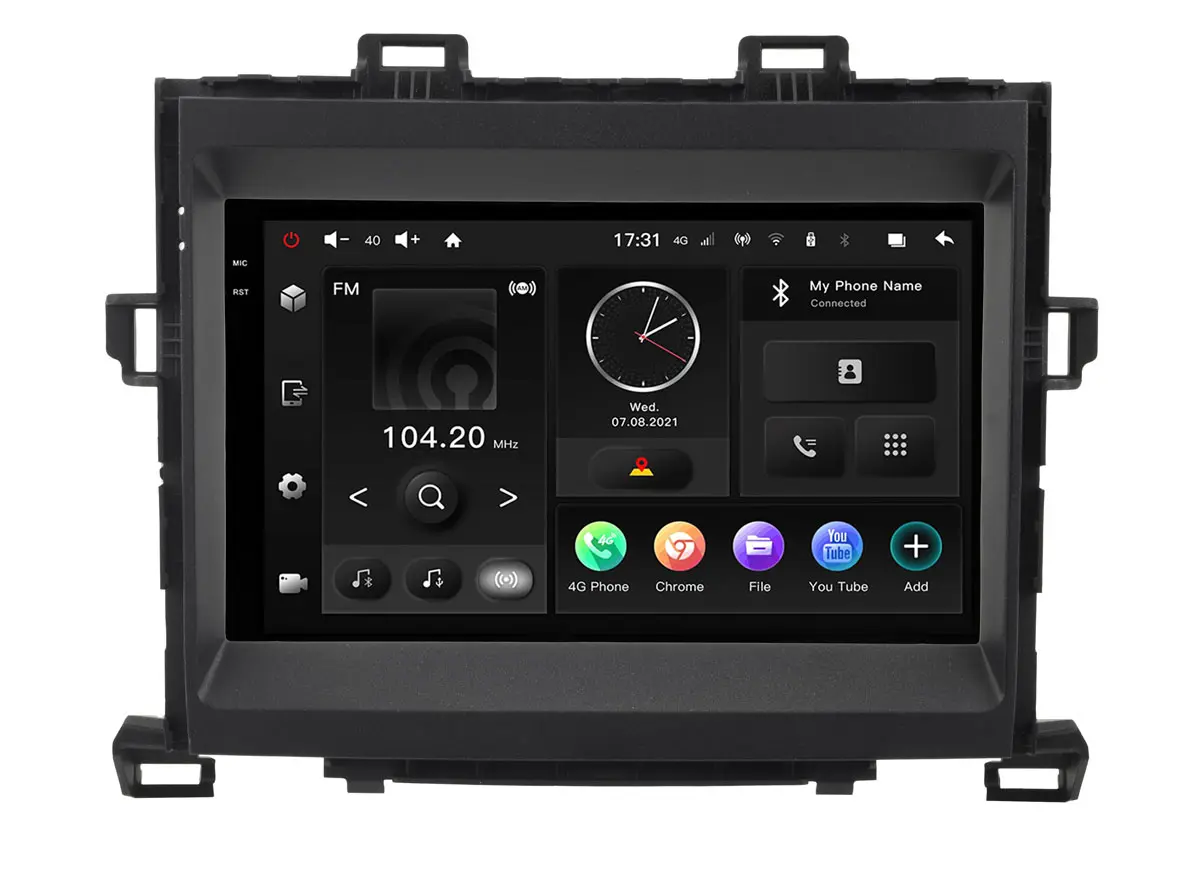 Incar TMX2-2257-6 - штатная магнитола Toyota Alphard 08-15