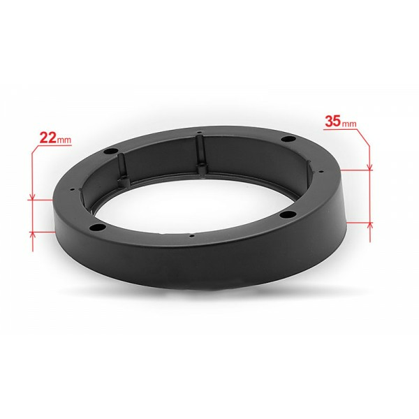 CarAV 14-048 - проставочные кольца (универсальные / наклонные / 6…6.5" / 152...165 mm)