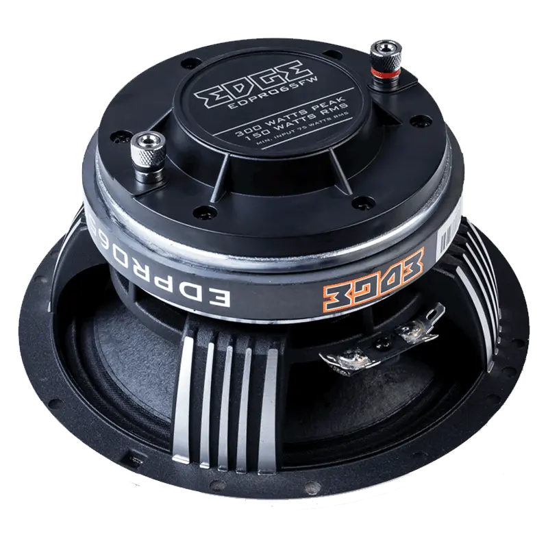 Акустика коаксиальная АС EDGE EDPRO65FW-E6. 16.5 см (6.5 дюйм.), Мощность динамиков 150 Вт (номинальная), 300 Вт (максимальная).