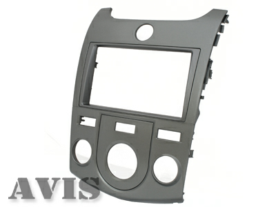 Переходная рамка AVIS AVS500FR для KIA CERATO II с кондиционером, 2DIN (#058)