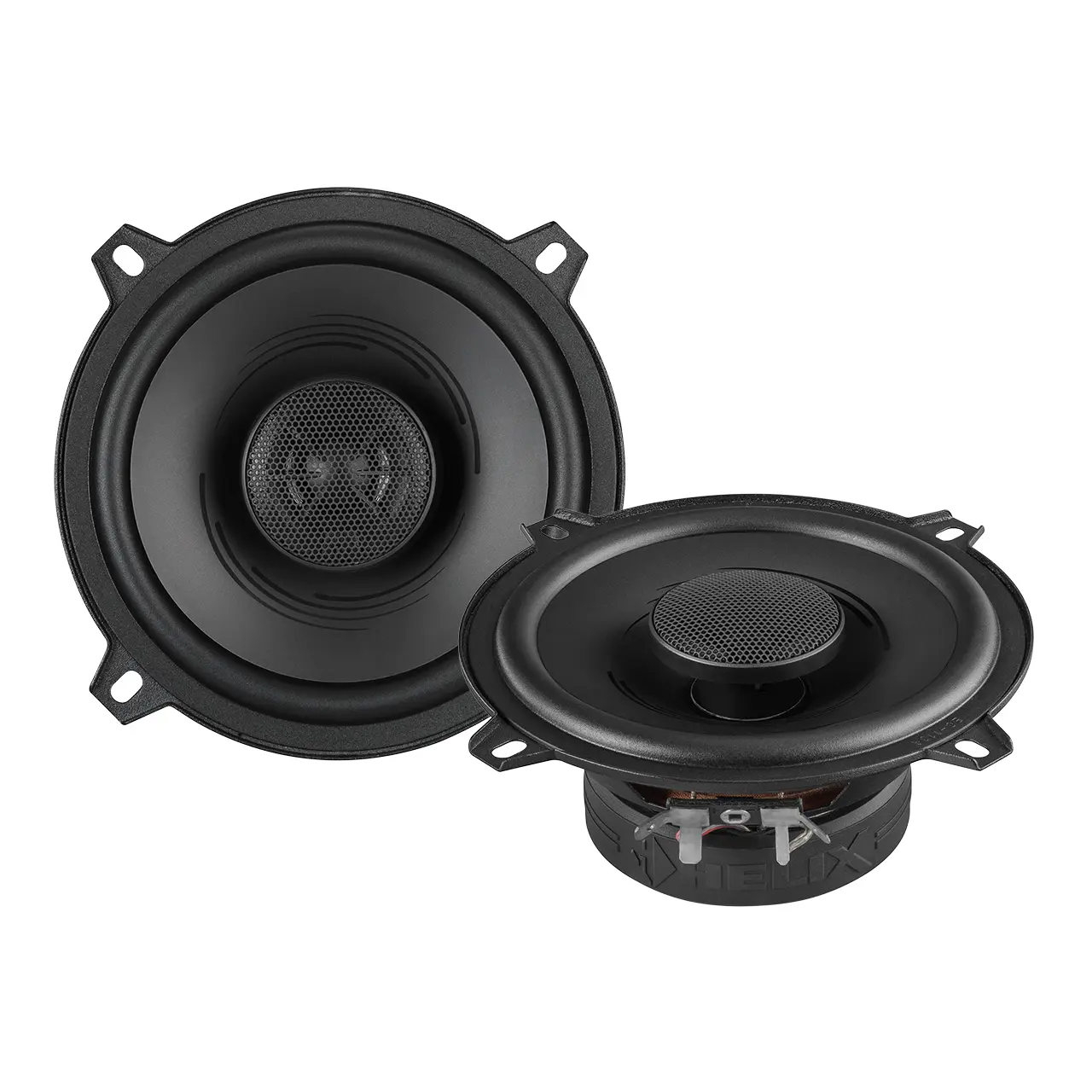 Акустика коаксиальная Helix PF C130.2. 13 см (5 дюйм.), Мощность динамиков 50 Вт (номинальная), 100 Вт (максимальная).