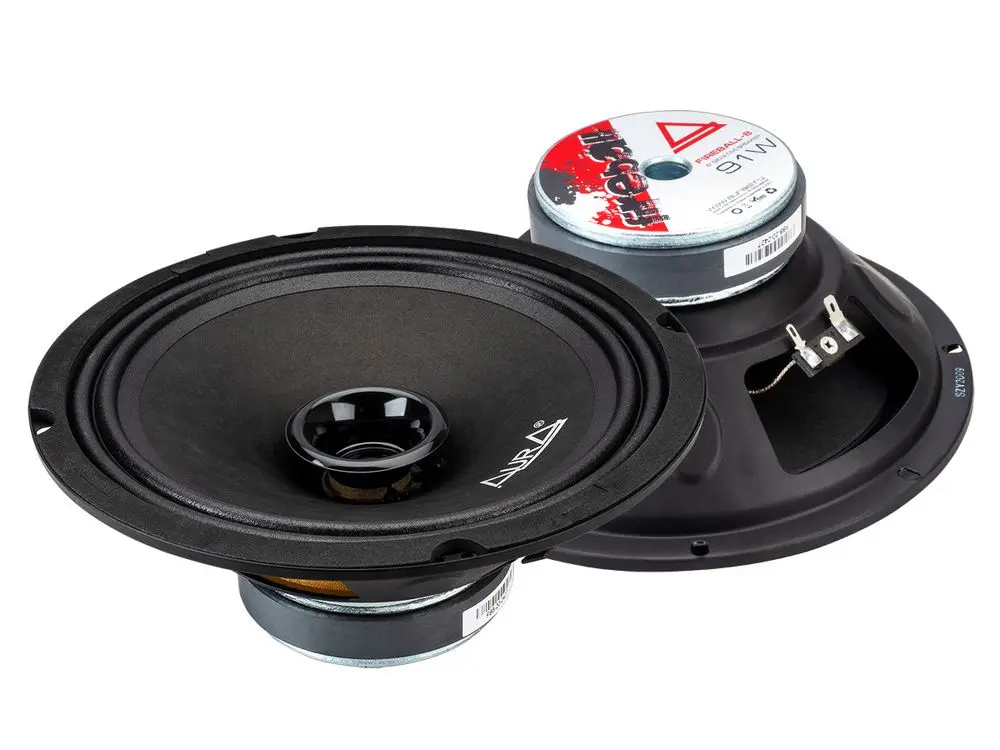 Акустика Среднечастотная АС Aura fireball-8. 20 см (8 дюйм.), Мощность динамиков 51 Вт (номинальная), 91 Вт (максимальная).