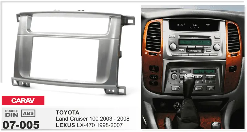 CARAV 07-005 - LEXUS LX-470 / TOYOTA Land Cruiser 100 (2003-2007)