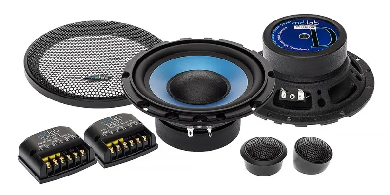 Акустика компонентная MD.Lab SP-D17.2 New. 16.5 см (6.5 дюйм.), Мощность динамиков 110 Вт (номинальная), 250 Вт (максимальная).