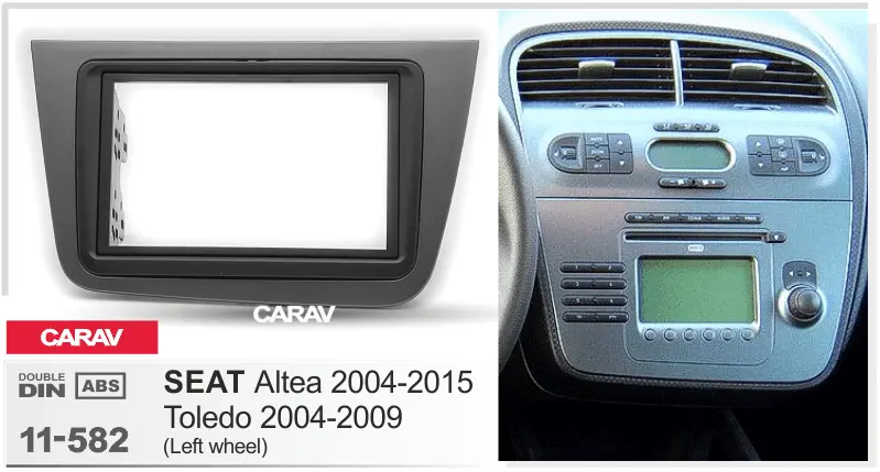 CARAV 11-582 - SEAT Altea 2004-2015, Toledo 2004-2009
