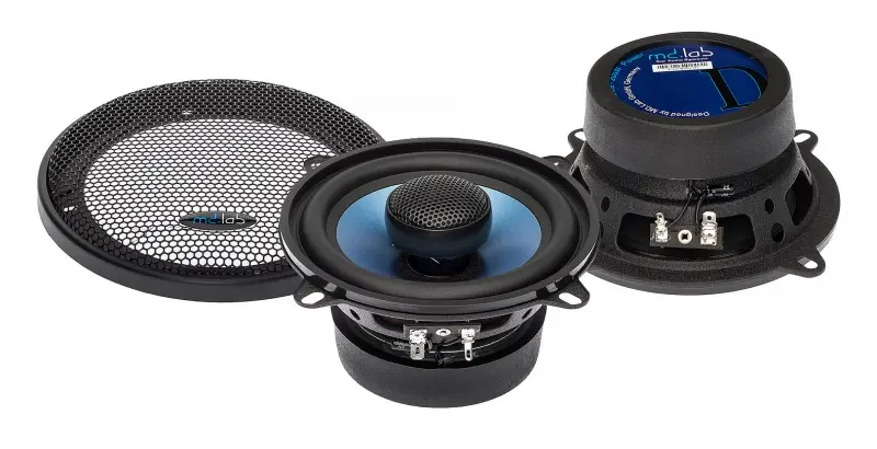 Акустика коаксиальная MD.Lab SP-D132 New. 13 см (5 дюйм.), Мощность динамиков 80 Вт (номинальная), 200 Вт (максимальная).