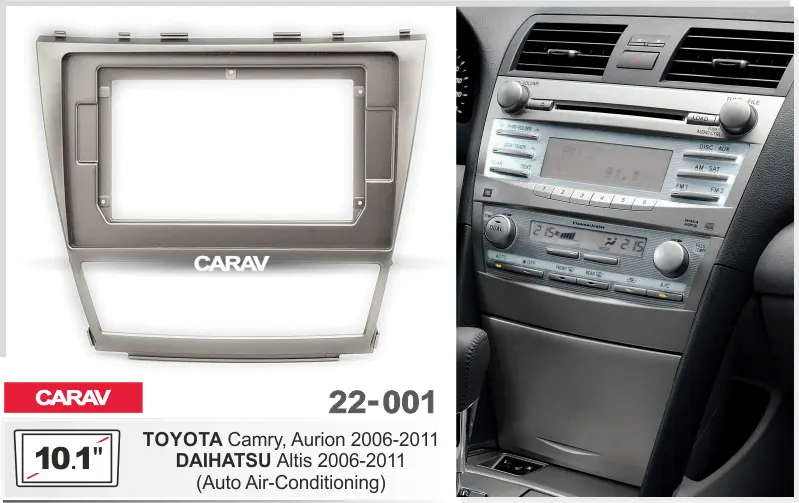 CARAV 22-001 - TOYOTA Camry (2006-2011) 10.1