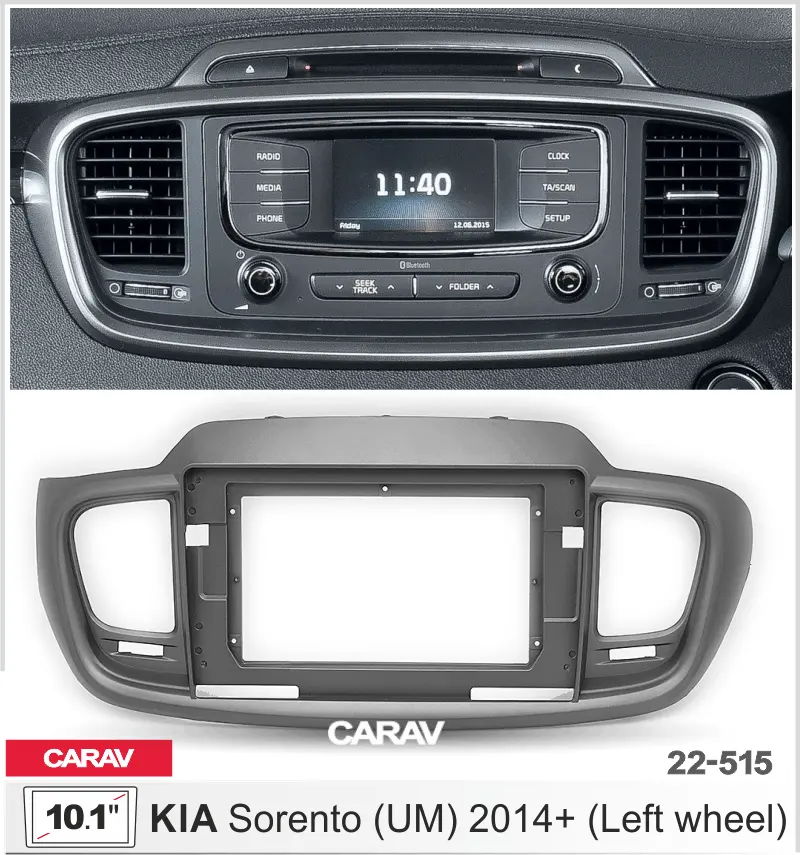 CARAV 22-515 - KIA Sorento (UM) 2014+ (10.1")