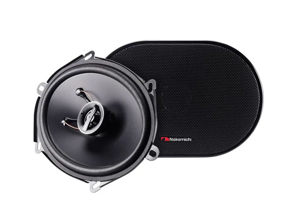 Акустика коаксиальная Nakamichi NSE-5718. овальный 13x18 см (5x7 дюйм.), Мощность динамиков 30 Вт (номинальная), 200 Вт (максимальная).