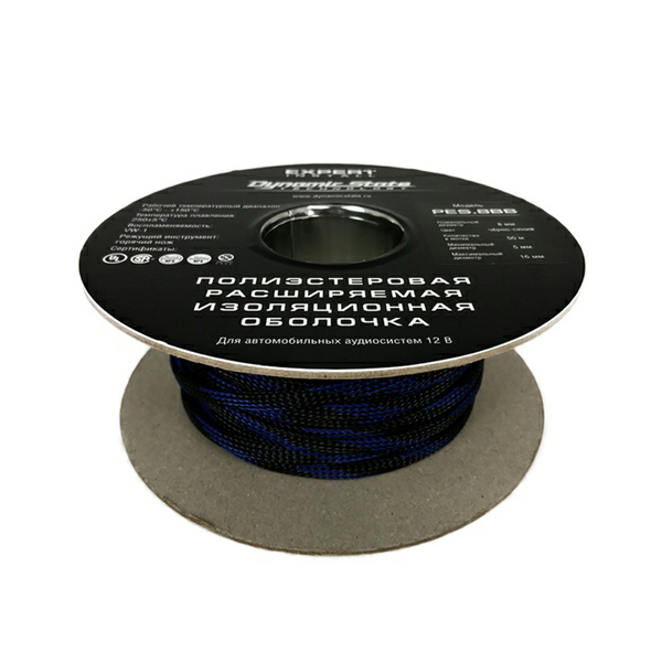 Dynamic State PES.8BB (оплетка чёрная d=8) Dynamic State PES.8BB (оплетка чёрная d=8)