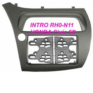 Incar RHO-N11 - Переходная рамка Honda Civic VIII 2006+ (H/B 5D) 2din (крепеж)