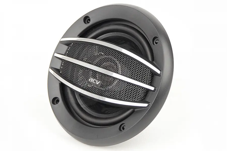 Акустика коаксиальная ACV PI-523. 13 см (5 дюйм.), Мощность динамиков 50 Вт (номинальная), 80 Вт (максимальная).