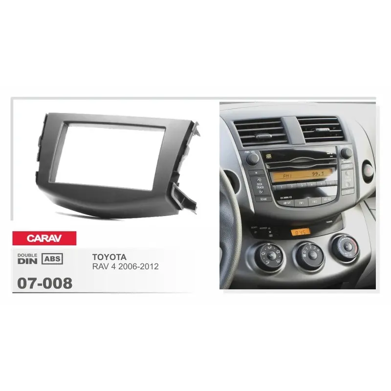 CARAV 07-008 TOYOTA RAV 4 2006-2012 2-DIN