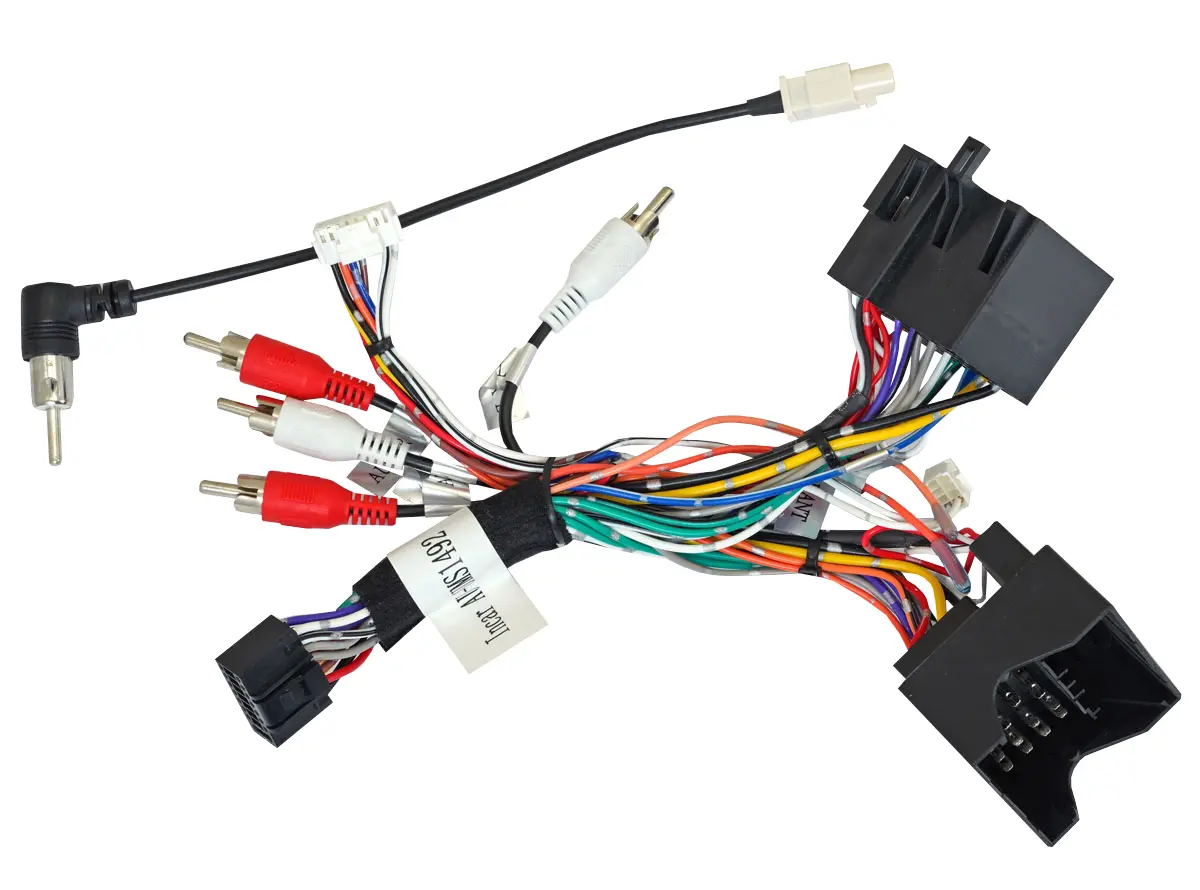 Incar AU-UMS1492 -  Комплект проводов для подключения Android ГУ AUDI TT 2008-2013, A3 2004-2012, A4 2003-2007  (без CAN-модуля)