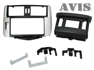 Переходная рамка AVIS AVS500FR для TOYOTA LAND CRUISER PRADO 150 BIG, 2DIN (#138)
