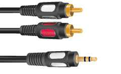 Арбаком APH-222_5 - Кабель AUX 3.5 на 2xRCA - 5 метров