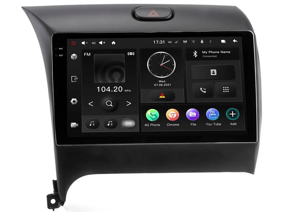 Incar TMX2-1803c-6 - штатная магнитола KIA Cerato 12-18 комп-ция с ориг.камерой з.в.