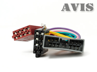 ISO Переходник AVIS AVS01ISO на автомобили CITROEN C-CROSSER (2007) / HONDA (2006-...) / MITSUBISHI OUTLANDER XL (2007-...) / PEUGEOT 4007 (2007-...)