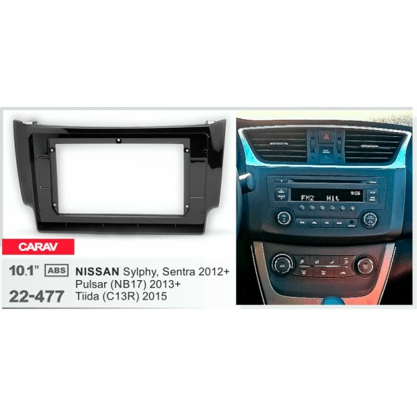 CARAV 22-477 - NISSAN Sentra 2012+ / Sylphy 2012+ / Tiida (C13R) 2015+ - (10.1")