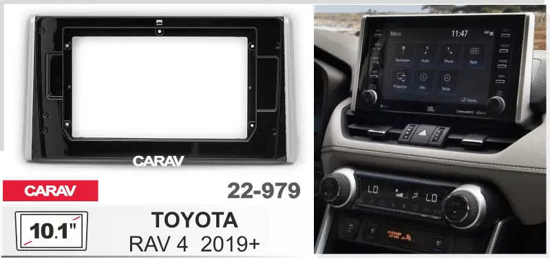 CARAV 22-979 - TOYOTA RAV4 2019+ (10.1")