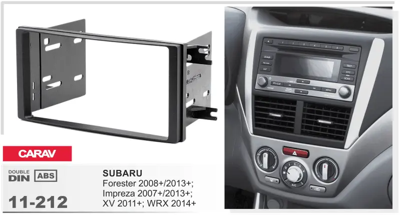 CARAV 11-212 - Subaru Forester 2008-2012, Impreza 2007-2012