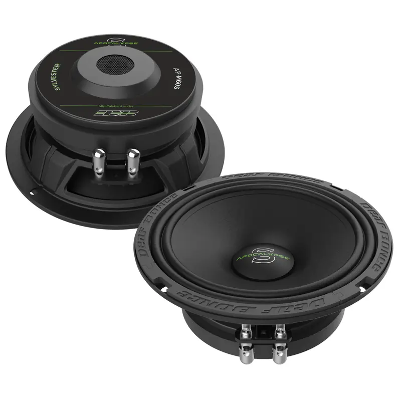 Акустика Среднечастотная АС Deaf Bonce Apocalypse AP-M60S. 16.5 см (6.5 дюйм.), Мощность динамиков 150 Вт (номинальная), 350 Вт (максимальная).