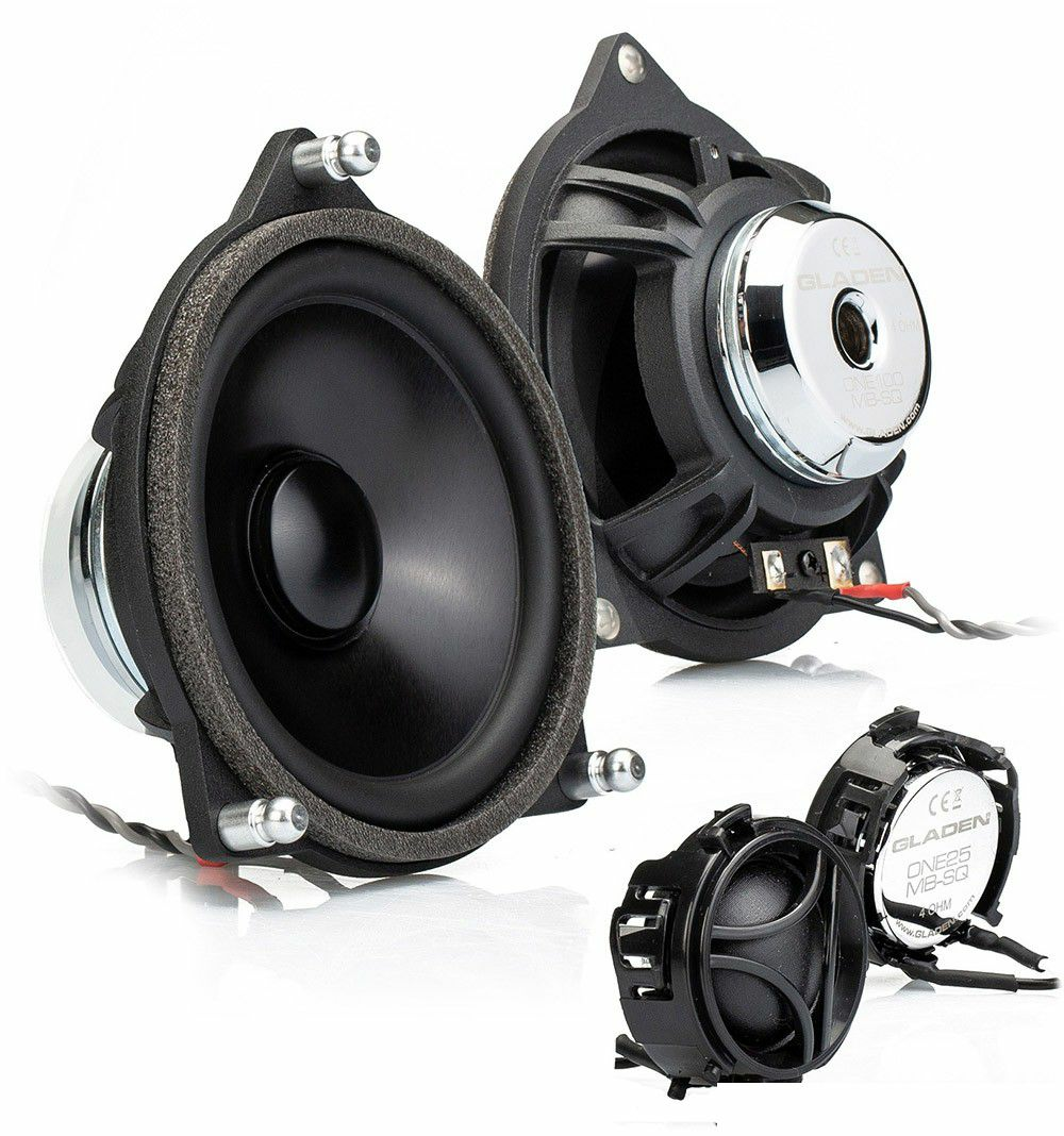 Gladen ONE 100.2 MB-SQ - 2-компонентная акустика для Mercedes
