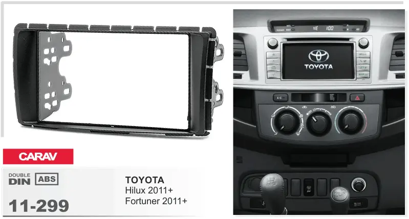 CARAV 11-299 - TOYOTA Hilux 2011-2015, Fortuner 2011+