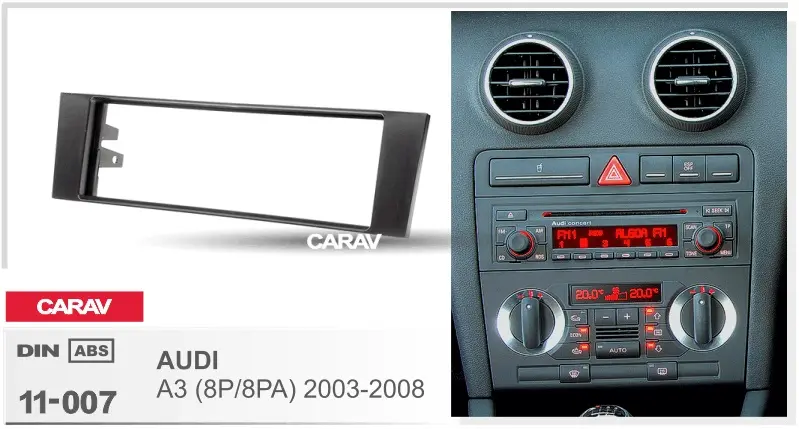 CARAV 11-007 - AUDI A3 (8P/8PA) 2003-2008