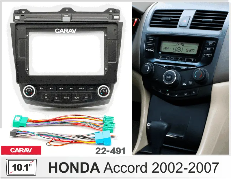 CARAV 22-491 - HONDA Accord 2002-2007 (10.1")