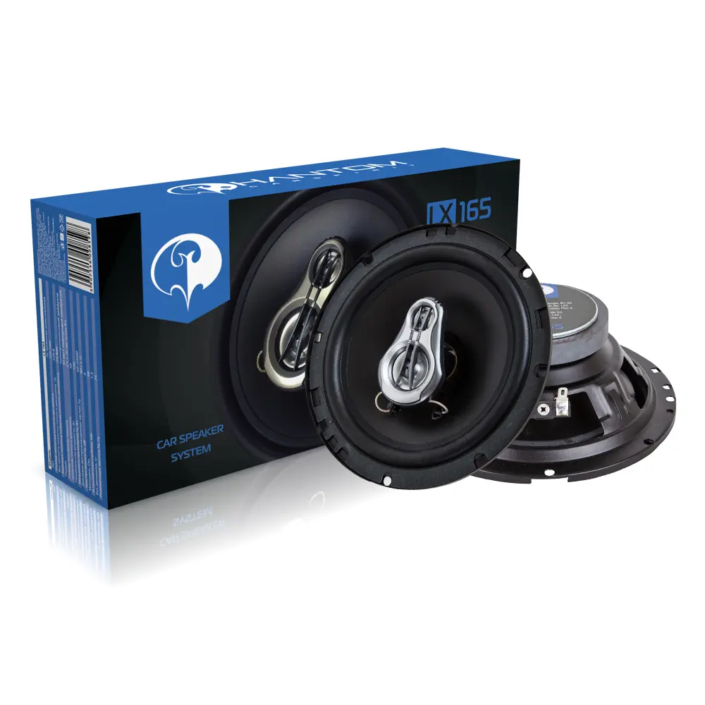 Акустика коаксиальная Kicx LX-165. 16.5 см (6.5 дюйм.), Мощность динамиков 50 Вт (номинальная), 120 Вт (максимальная).