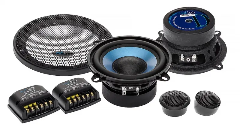 Акустика компонентная MD.Lab SP-D13.2 New. 13 см (5 дюйм.), Мощность динамиков 85 Вт (номинальная), 200 Вт (максимальная).