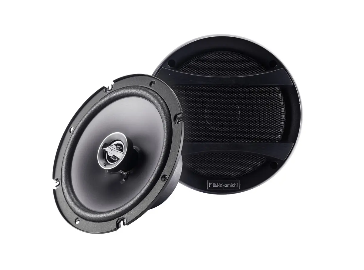 Акустика коаксиальная Nakamichi NSE-1638. 16.5 см (6.5 дюйм.), Мощность динамиков 40 Вт (номинальная), 260 Вт (максимальная).